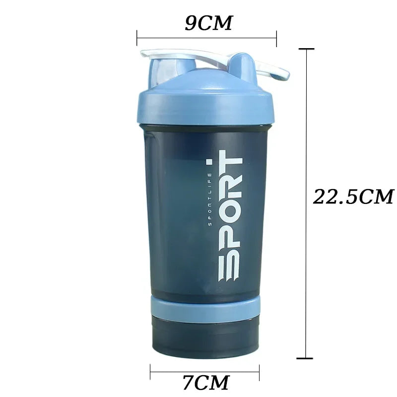 Shaker Protein Bottle Powder Shake Cup Large Capacity