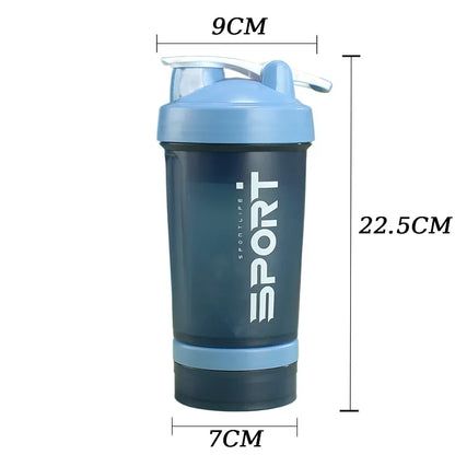 Shaker Protein Bottle Powder Shake Cup Large Capacity