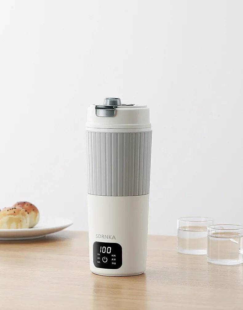 650ml Portable Electric Kettle – Smart Heating Cup