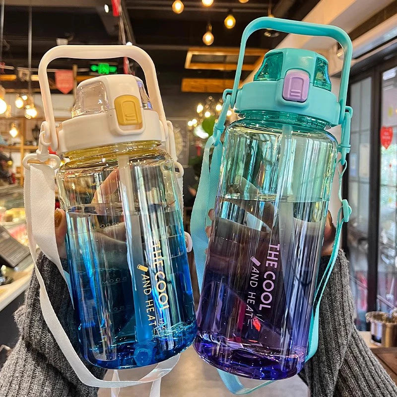 1.5/2L Portable Sports Water Bottle – BPA Free