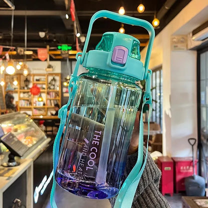 1.5/2L Portable Sports Water Bottle – BPA Free