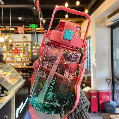 1.5/2L Portable Sports Water Bottle – BPA Free