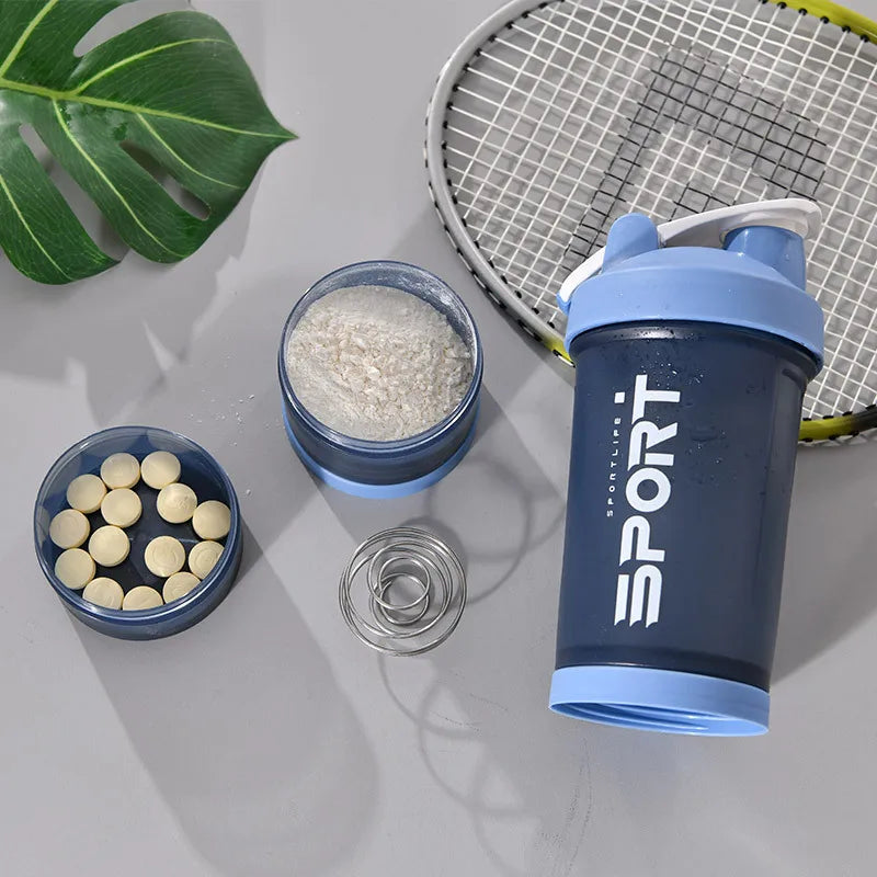 Shaker Protein Bottle Powder Shake Cup Large Capacity