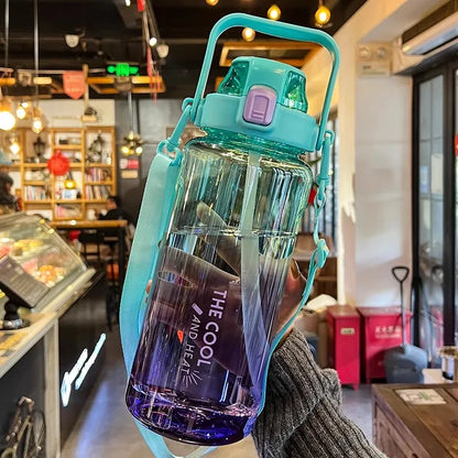 1.5/2L Portable Sports Water Bottle – BPA Free