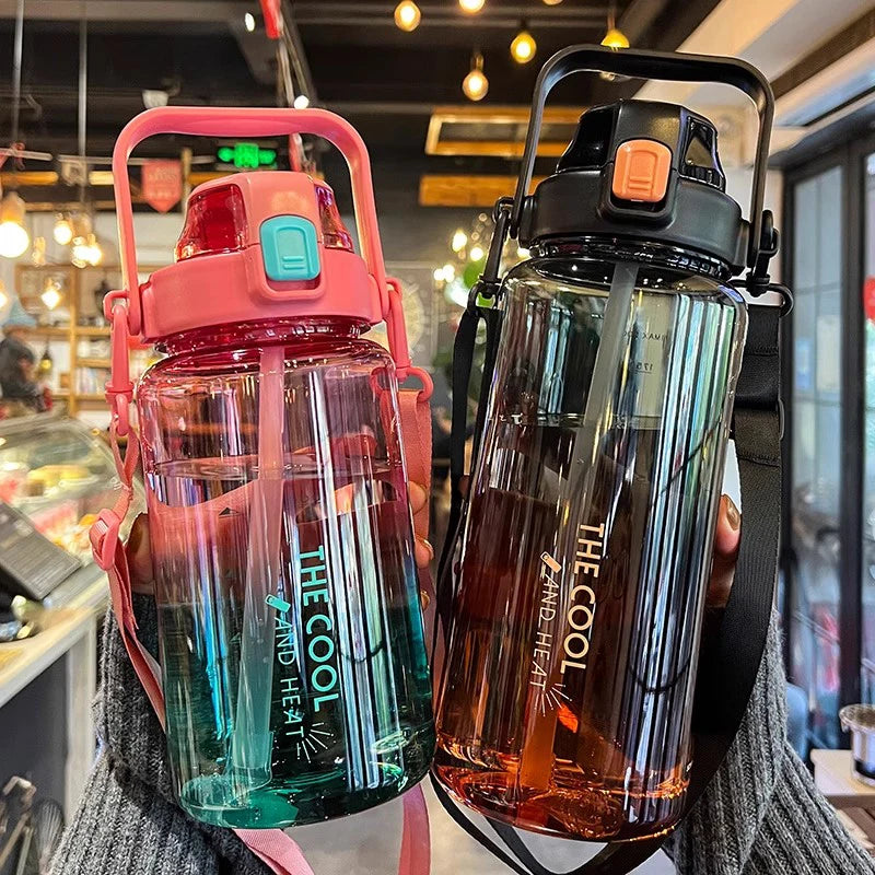 1.5/2L Portable Sports Water Bottle – BPA Free