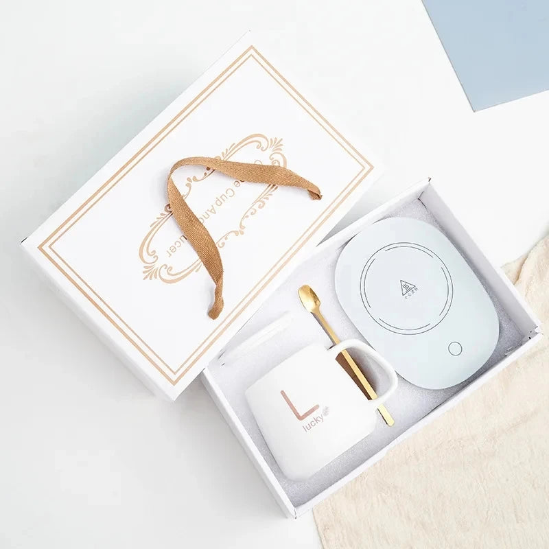55°C Smart Self-Heating Mug – Gift Box