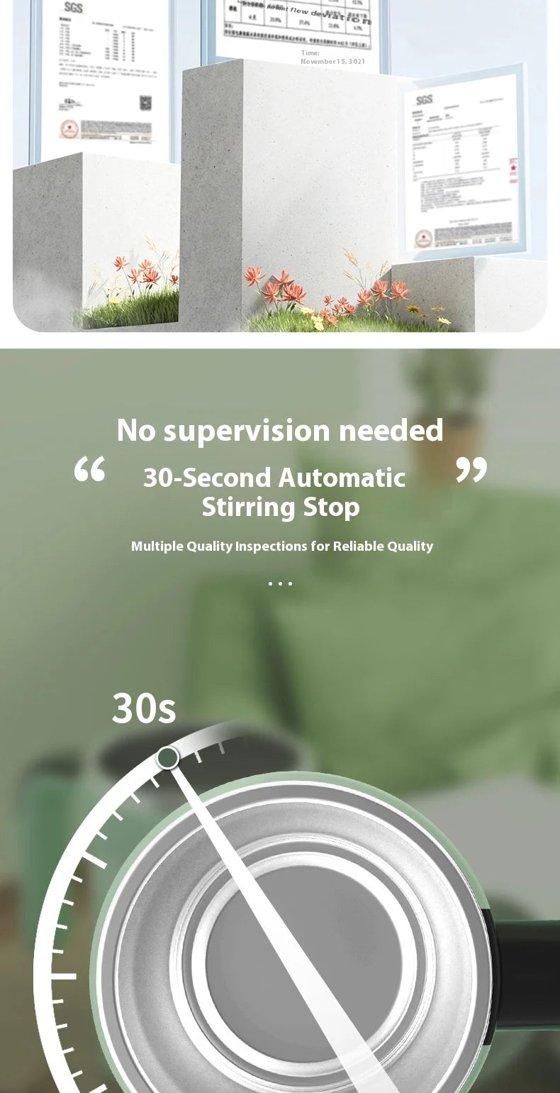 Smart Temperature & Stirring Cup – Portable