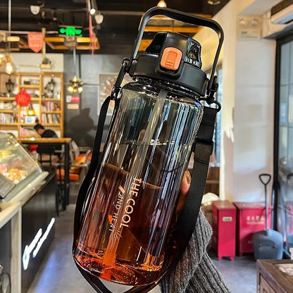 1.5/2L Portable Sports Water Bottle – BPA Free