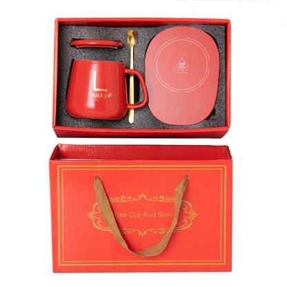 55°C Smart Self-Heating Mug – Gift Box