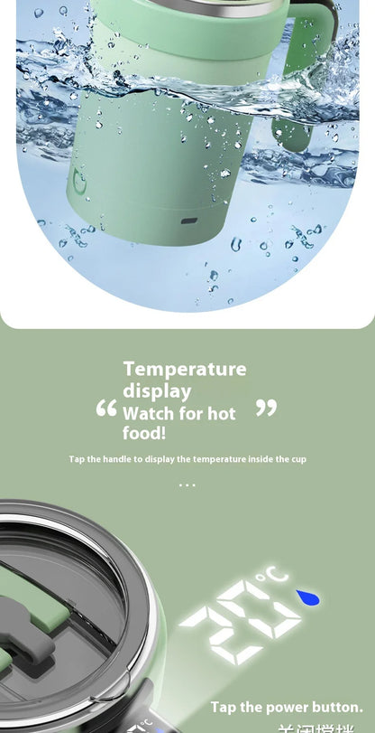 Smart Temperature & Stirring Cup – Portable