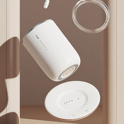 55°C Smart Self-Heating Stirring Mug – USB Electric