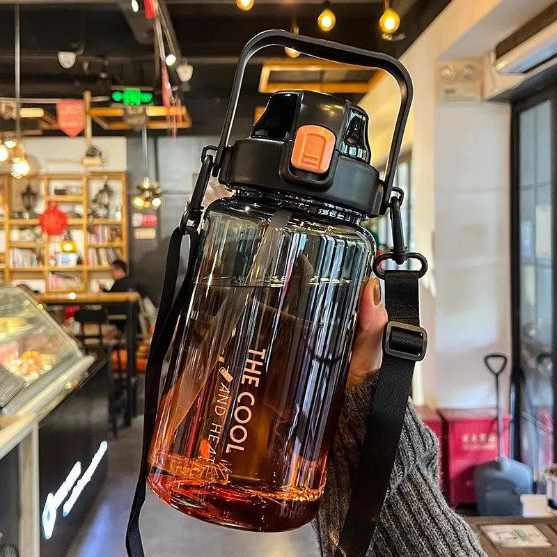 1.5/2L Portable Sports Water Bottle – BPA Free