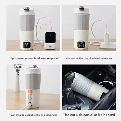 650ml Portable Electric Kettle – Smart Heating Cup