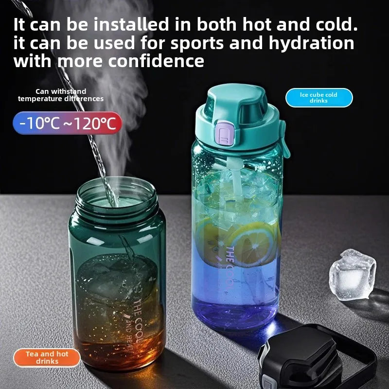 1.5/2L Portable Sports Water Bottle – BPA Free