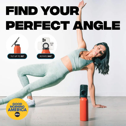 Insulated Stainless Steel Water Bottle – MagSafe & Phone Holder